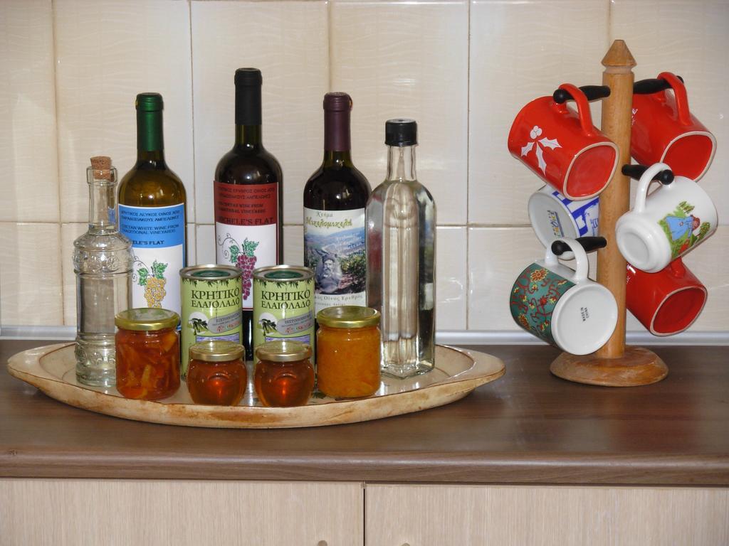 Michele'S Flat Apartman Hriszí Aktí Haniá Kültér fotó